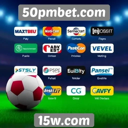 Explorando os métodos de pagamento no 50pmbet